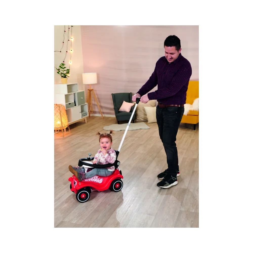 BIG Drążek do Jeździków Bobby Car z Oparciem i Zabezpieczeniem