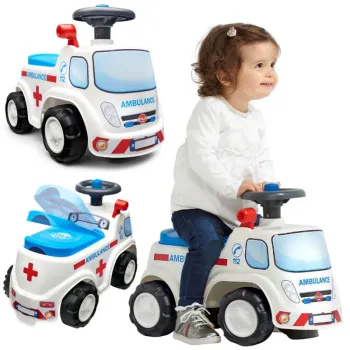 FALK jeździk ambulans dla małych odkrywców