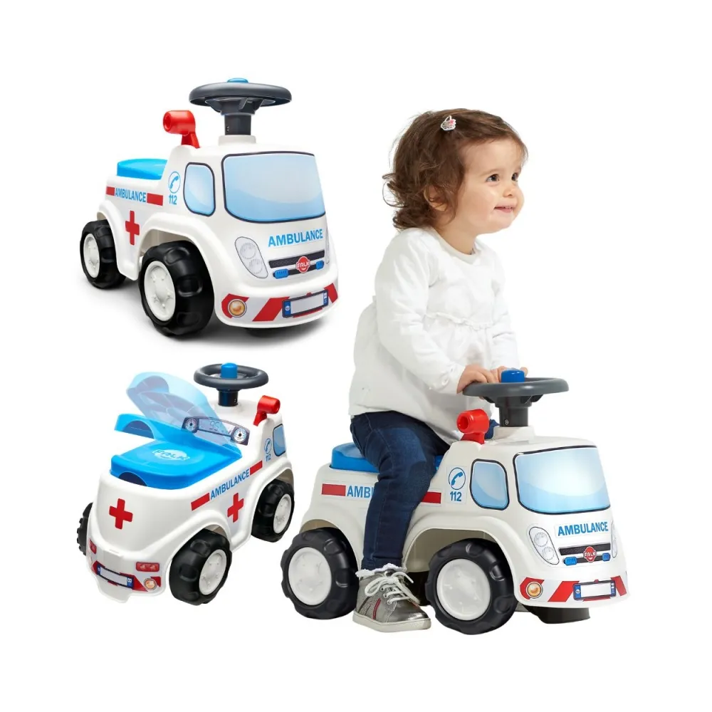 FALK jeździk ambulans dla małych odkrywców