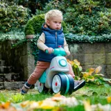 Skrętny jeździk z klaksonem do zabawy