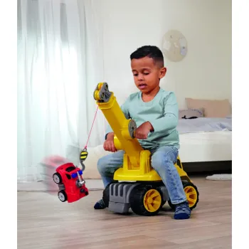 BIG Jeździk Dźwig Maxi Crane