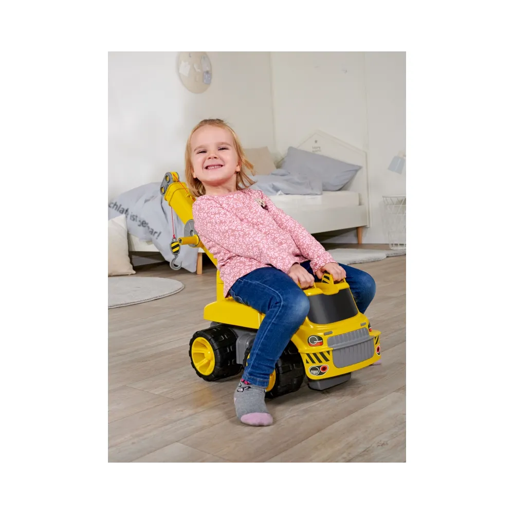 BIG Jeździk Dźwig Maxi Crane