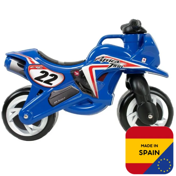 Sportowy jeździk Honda z odwzorowaniem prawdziwego ścigacza.