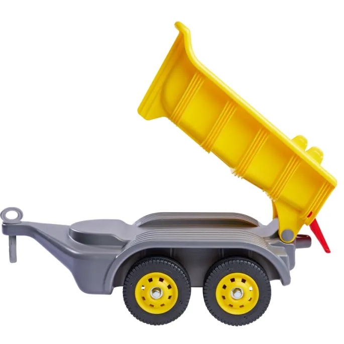 Przyczepka do jeździka z łatwym systemem czyszczenia