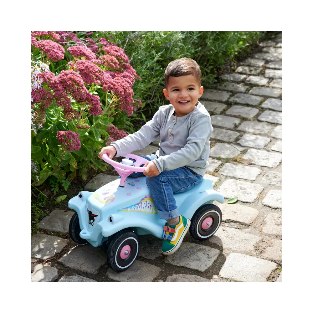 BIG Jeździk Bobby Car Classic z Klaksonem Jednorożec