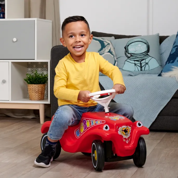 Bezpieczne siedzisko w jeździku Bobby Car Classic