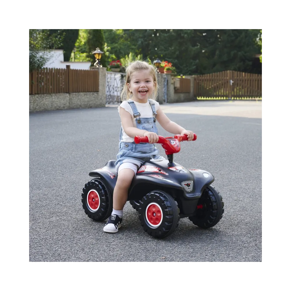 BIG Jeździk Bobby Quad Racing Czarny