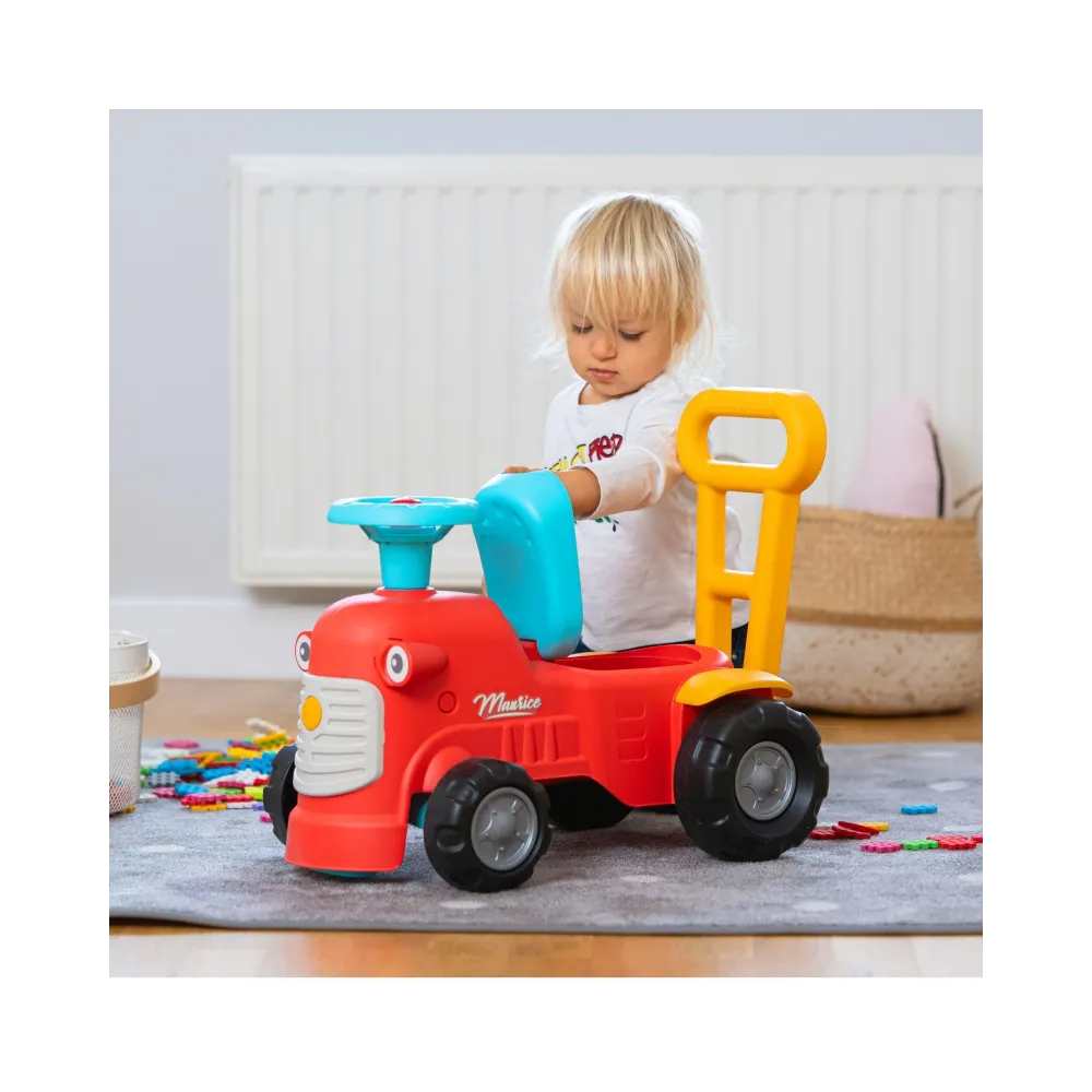 Ergonomiczny jeździk FALK Maurice ze schowkiem na zabawki