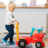 Kolorowy pchacz do zabawy i rozwoju motoryki dziecka