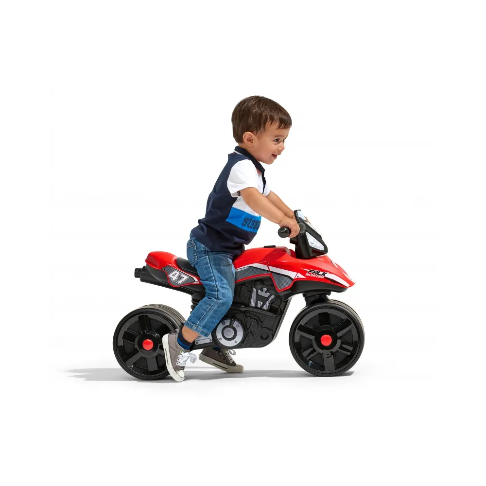 Dziecięcy motorek FALK z realistycznym wyglądem i grafiką