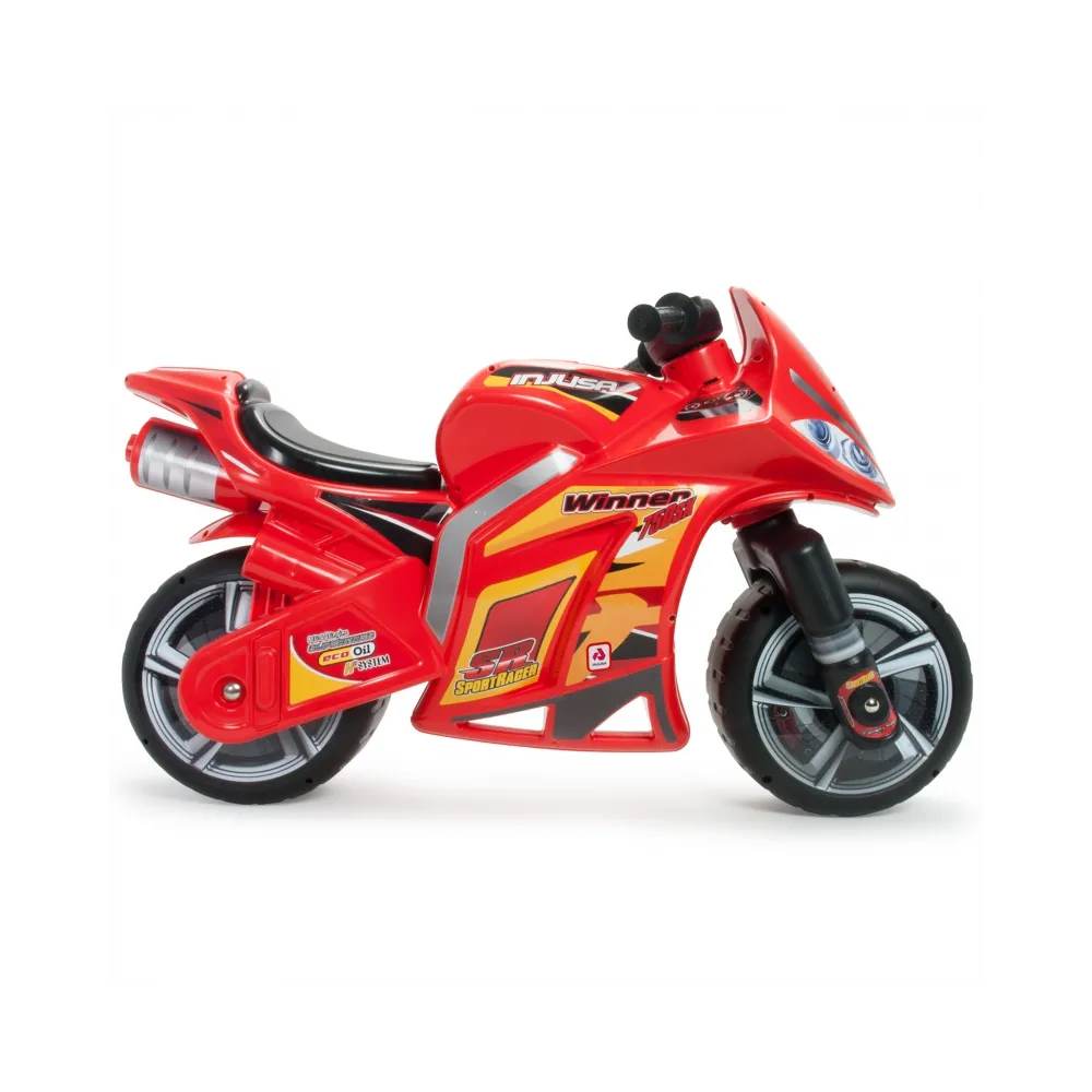 INJUSA Jeździk Pchacz Motor Biegowy Winner 750 sx Czerwony