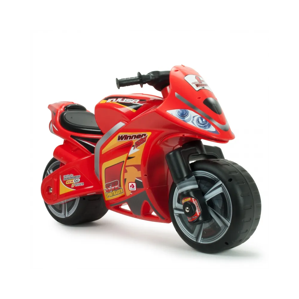 INJUSA Jeździk Pchacz Motor Biegowy Winner 750 sx Czerwony