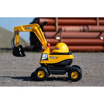 FALK Koparka JCB DIGGER Obrotowa Żółta Ruchoma Łyżka Od 3 Lat