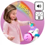 Wielofunkcyjna zabawa z wesołym jednorożcem