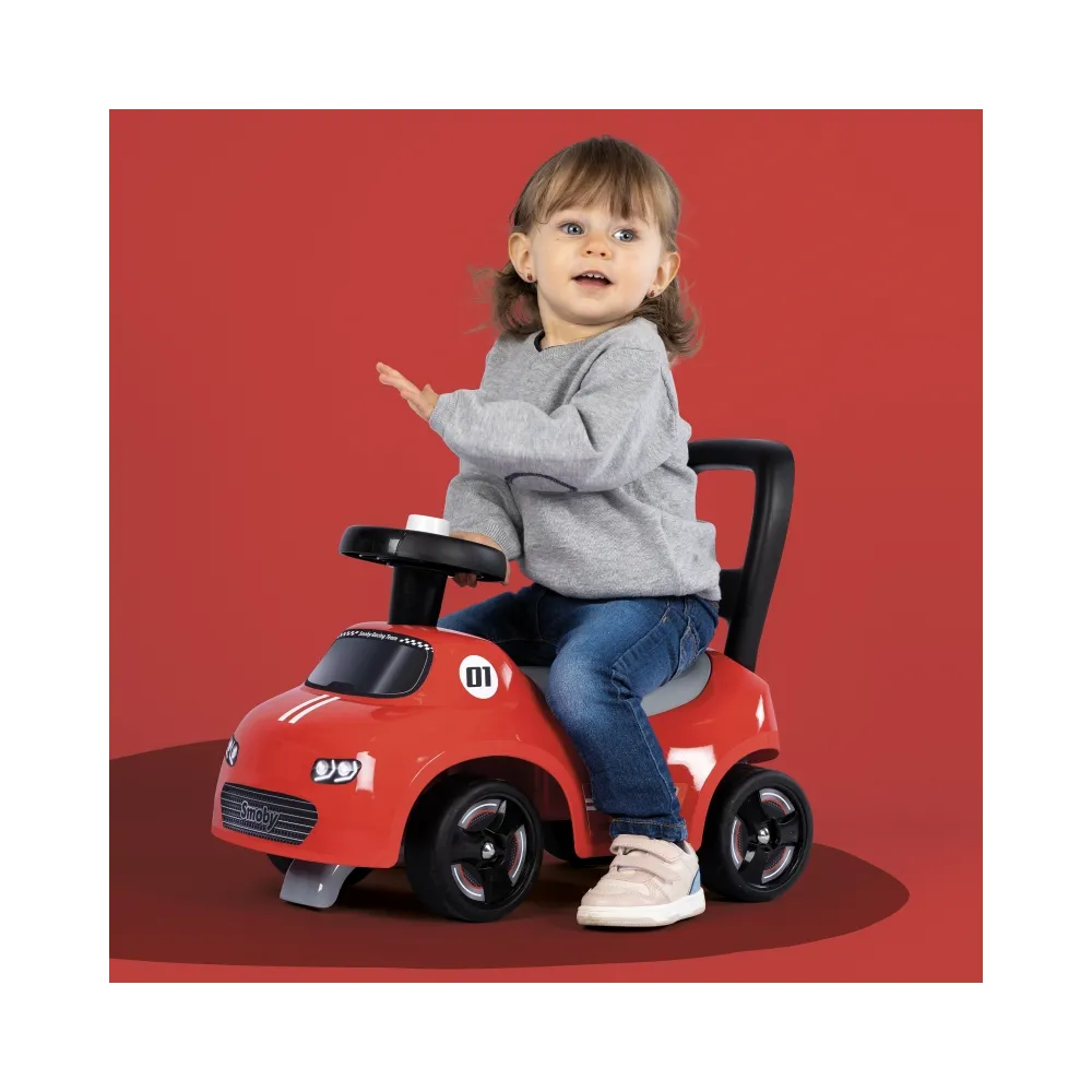 Smoby Czerwony Jeździk z klaksonem Ride-On