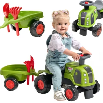 Zielony traktorek FALK dla małych rolników