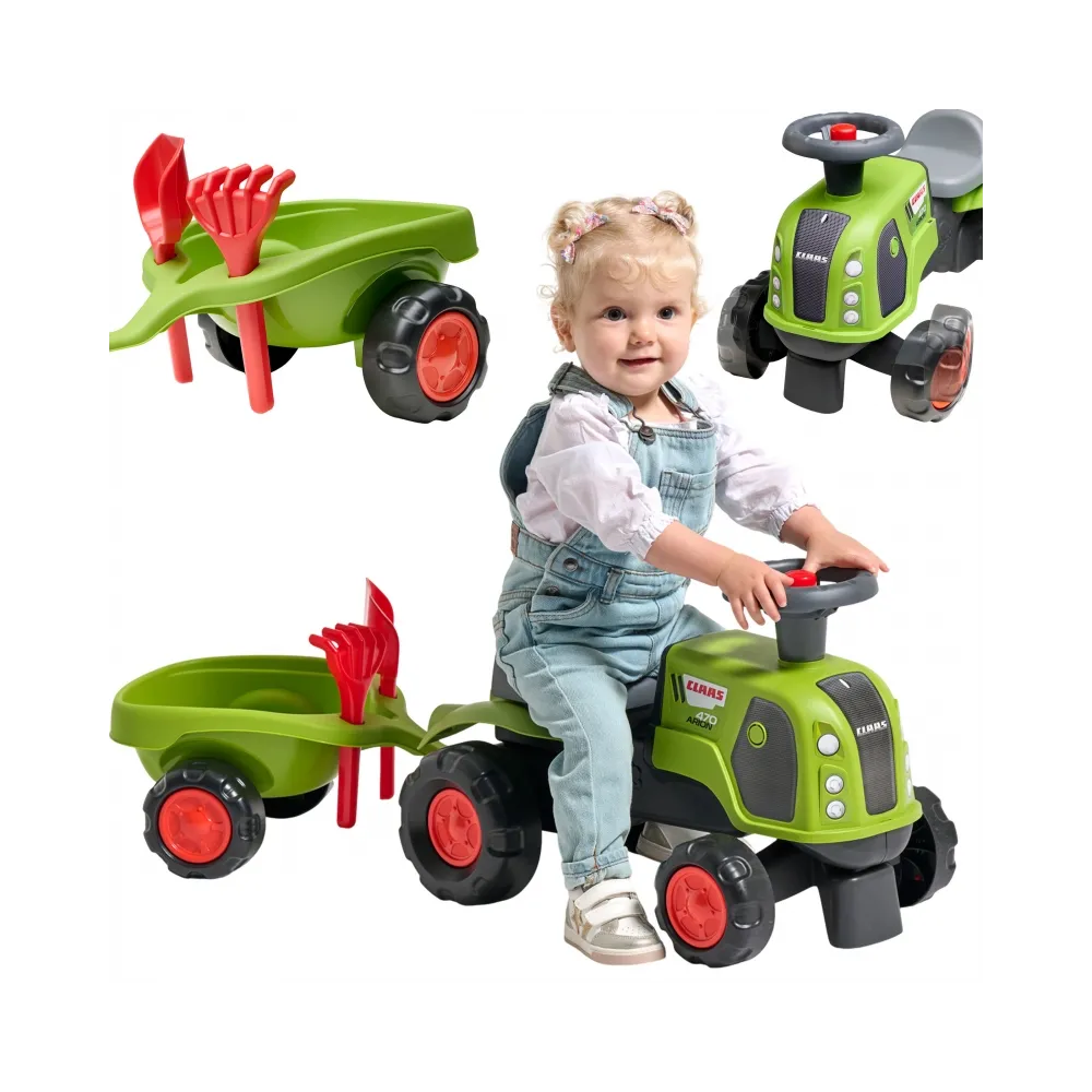 Zielony traktorek FALK dla małych rolników