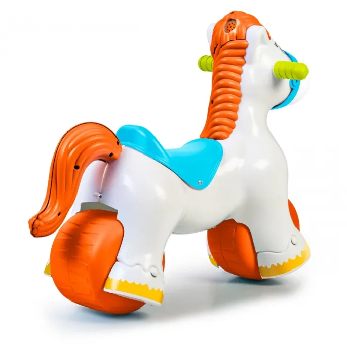 Bezpieczna zabawka promująca rozwój psychomotoryczny malucha.