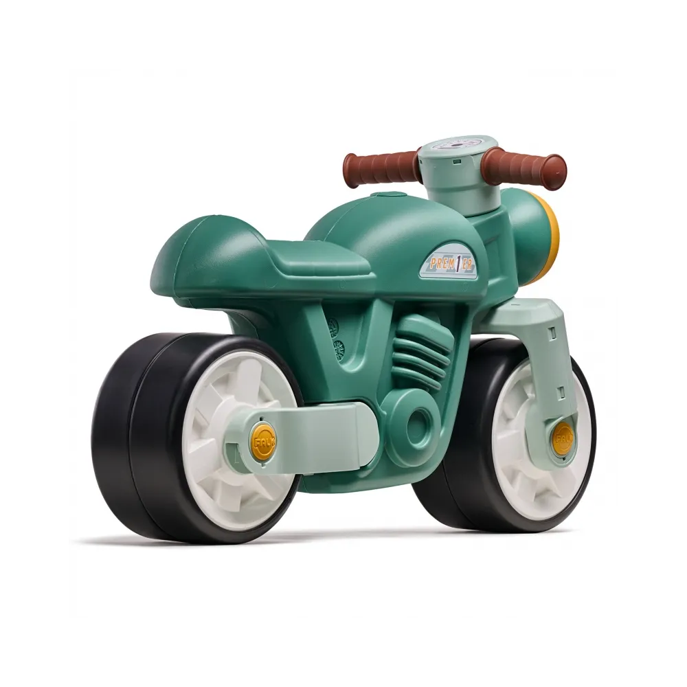 FALK Jeździk Biegowy Ciche Koła Motor Prem1er Retro Zielony 12+