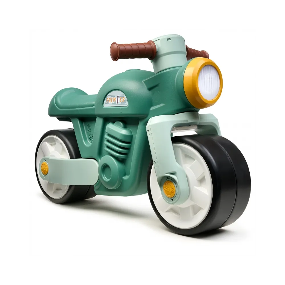 FALK Jeździk Biegowy Ciche Koła Motor Prem1er Retro Zielony 12+