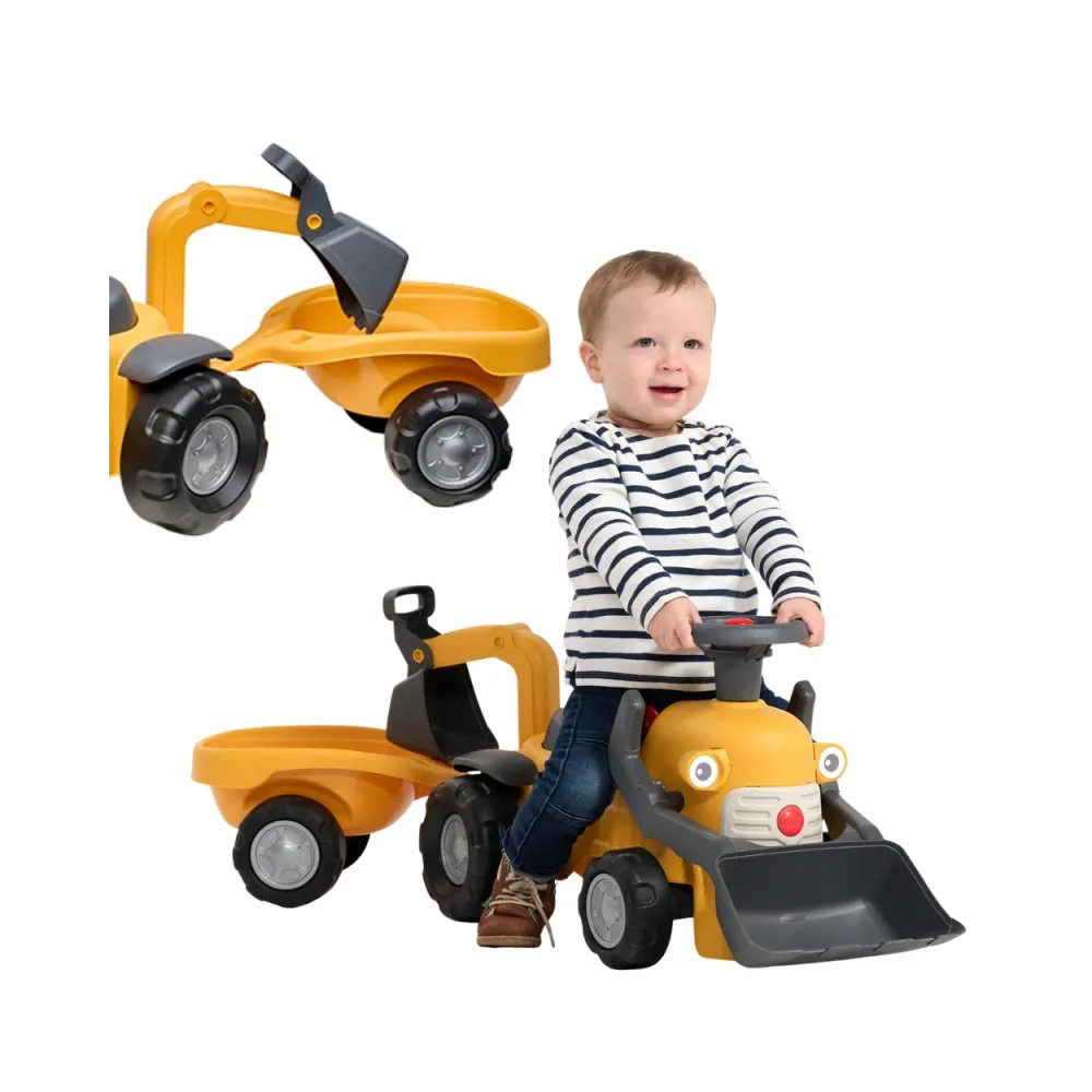 FALK Chodzik Jeździk Koparka Marcel z Przyczepką dla dzieci