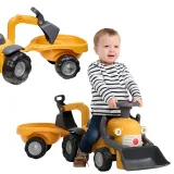 FALK Chodzik Jeździk Koparka Marcel z Przyczepką dla dzieci