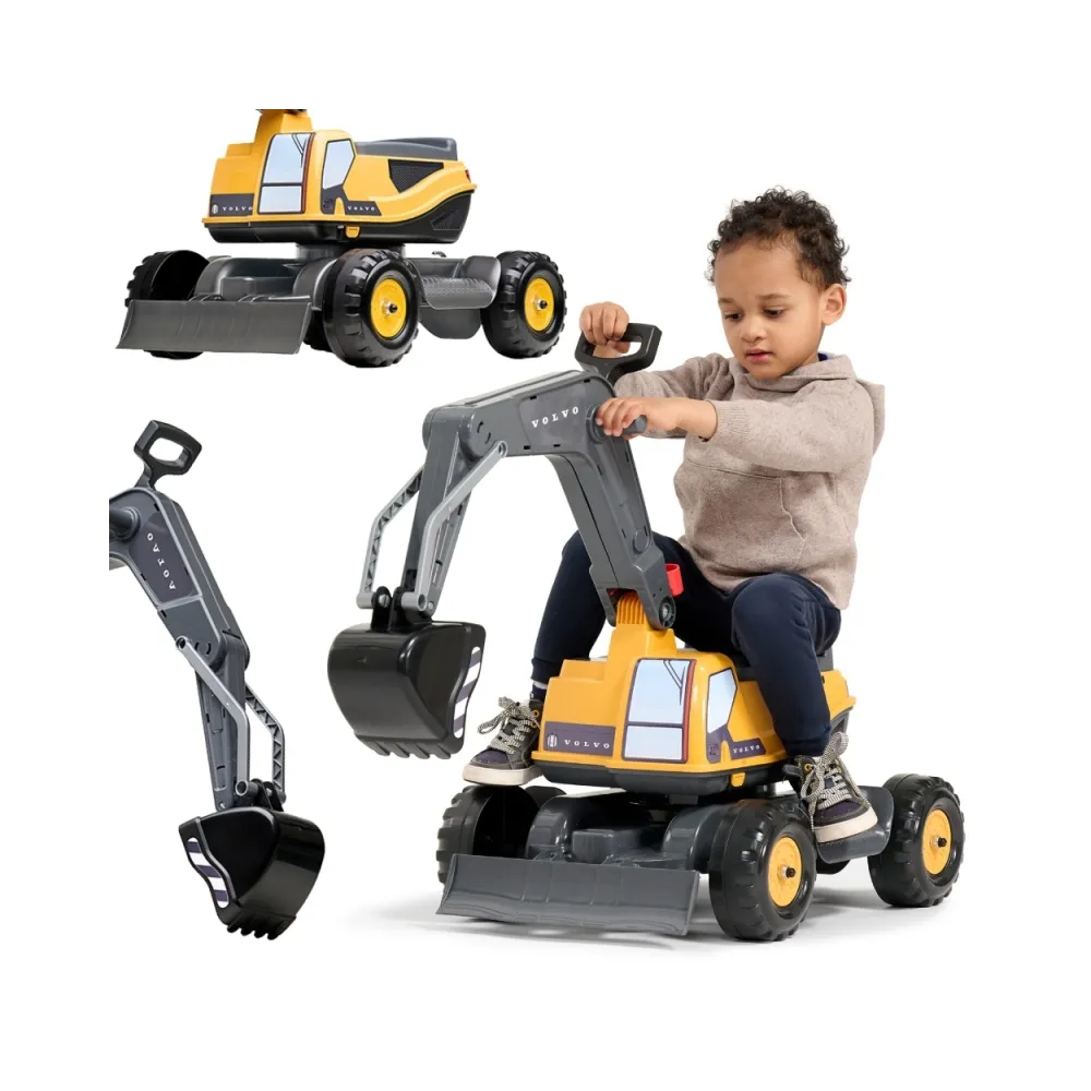 FALK Koparka Przegubowa Volvo Obrotowa Kabina Łopata Pług