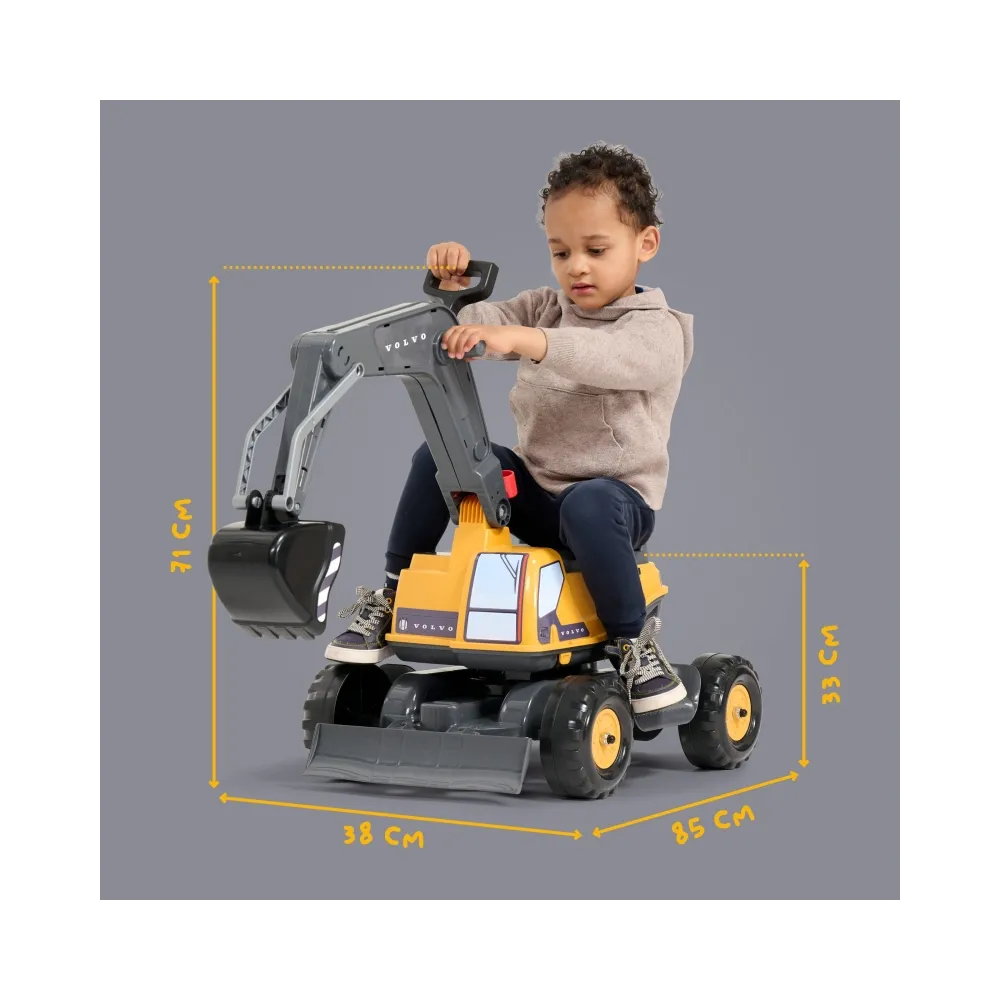 FALK Koparka Przegubowa Volvo Obrotowa Kabina Łopata Pług