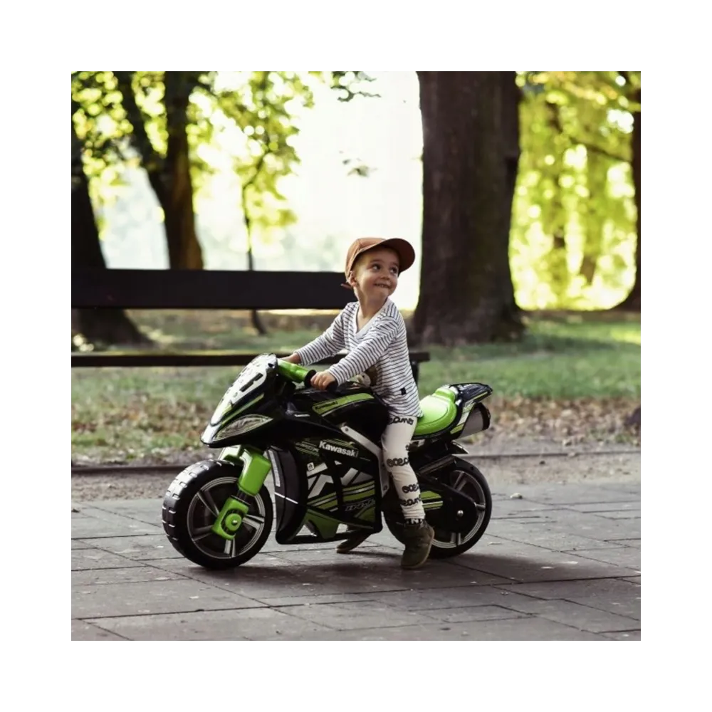 INJUSA Jeździk Pchacz Motor Biegowy Winner 750 Jeździk Kawasaki Ninja – Sportowy Motor Dla Dzieci