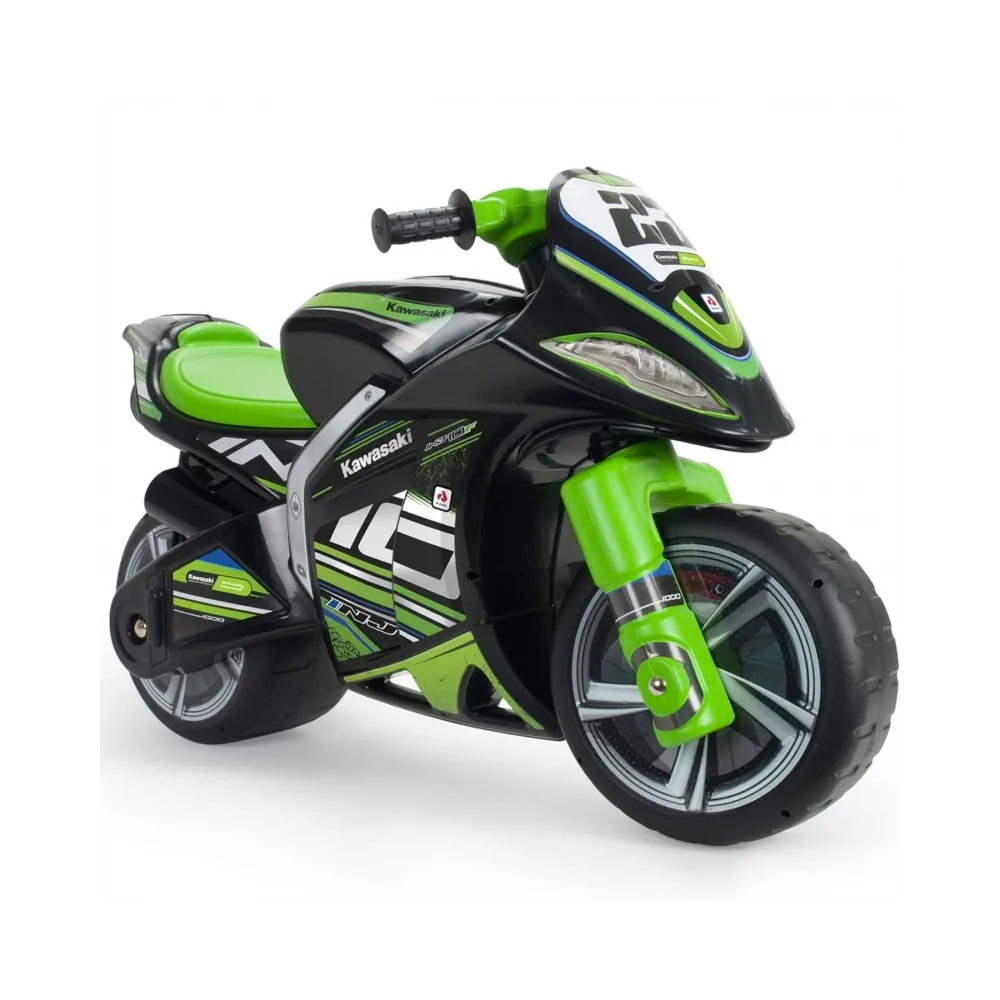 INJUSA Jeździk Pchacz Motor Biegowy Winner 750 Jeździk Kawasaki Ninja – Sportowy Motor Dla Dzieci