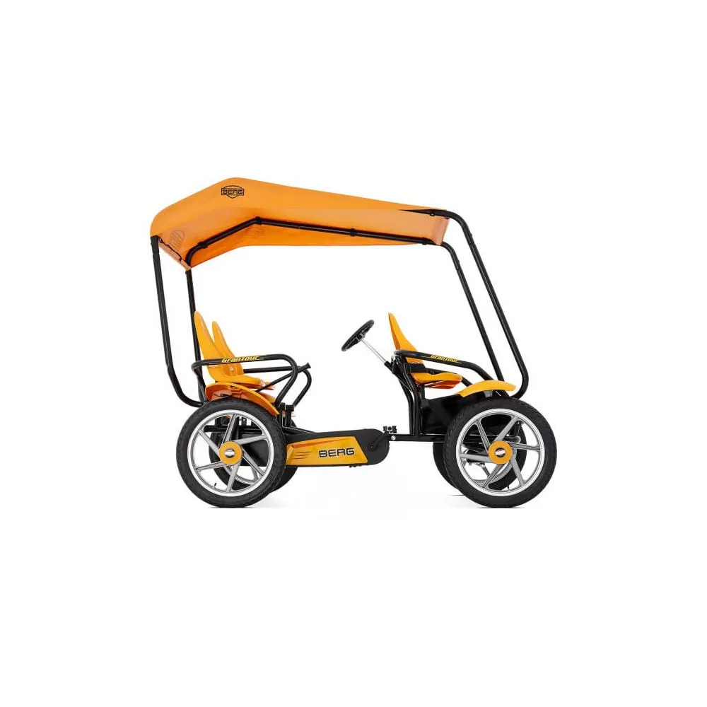 Ochronny dach dla czteroosobowych gokartów