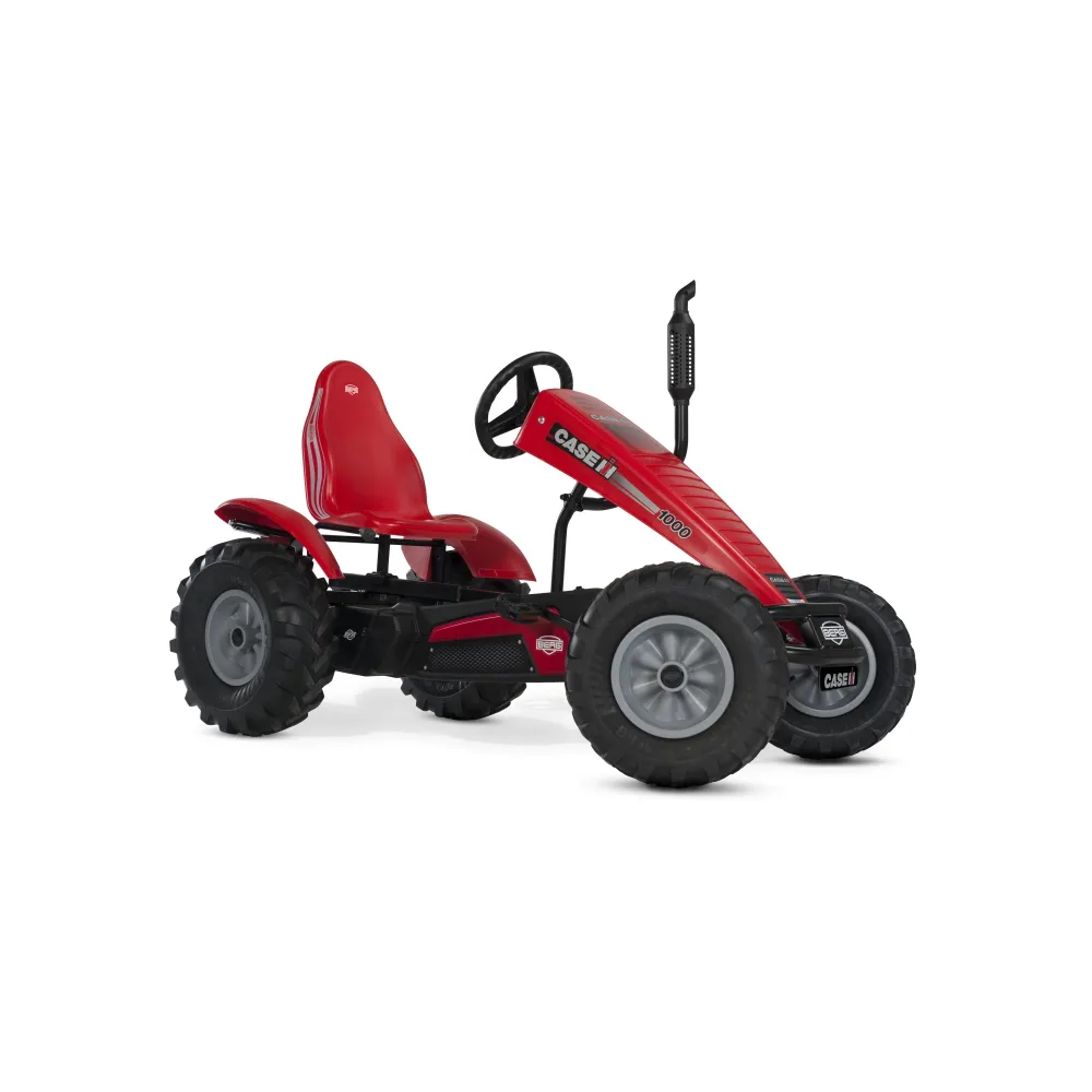 Gokart na pedały z imitatorem ciągnika Case IH