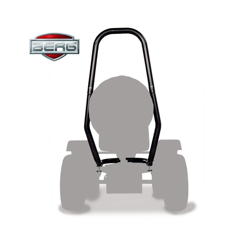 Stylowy rollbar BERG poprawiający bezpieczeństwo w gokartach