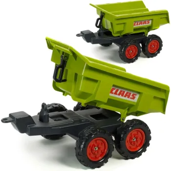 Przyczepka wywrotka FALK dla dzieci 3–7 lat, kolorowa i stabilna konstrukcja