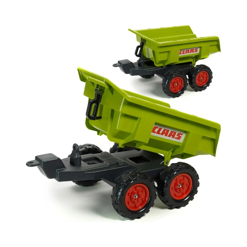 Przyczepka wywrotka FALK dla dzieci 3–7 lat, kolorowa i stabilna konstrukcja