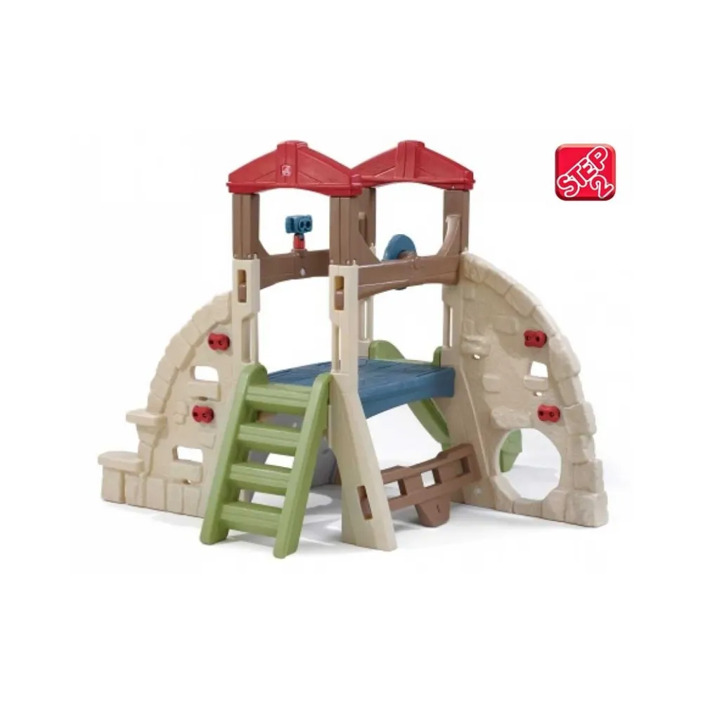 STEP2 Skałka Wspinaczka ze Zjeżdżalnią