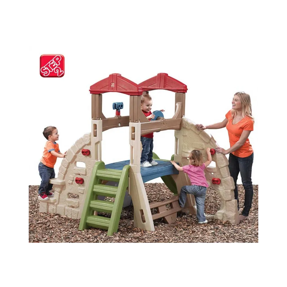 STEP2 Skałka Wspinaczka ze Zjeżdżalnią