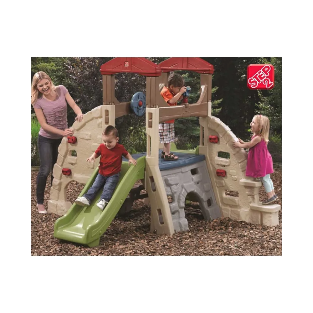 STEP2 Skałka Wspinaczka ze Zjeżdżalnią