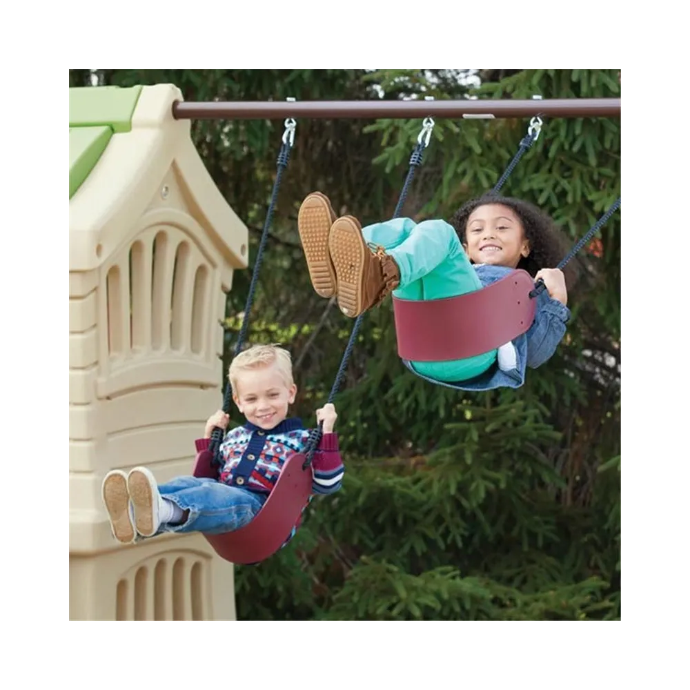 STEP2 Wieża z Huśtawkami Plac Zabaw zjeżdżalnia