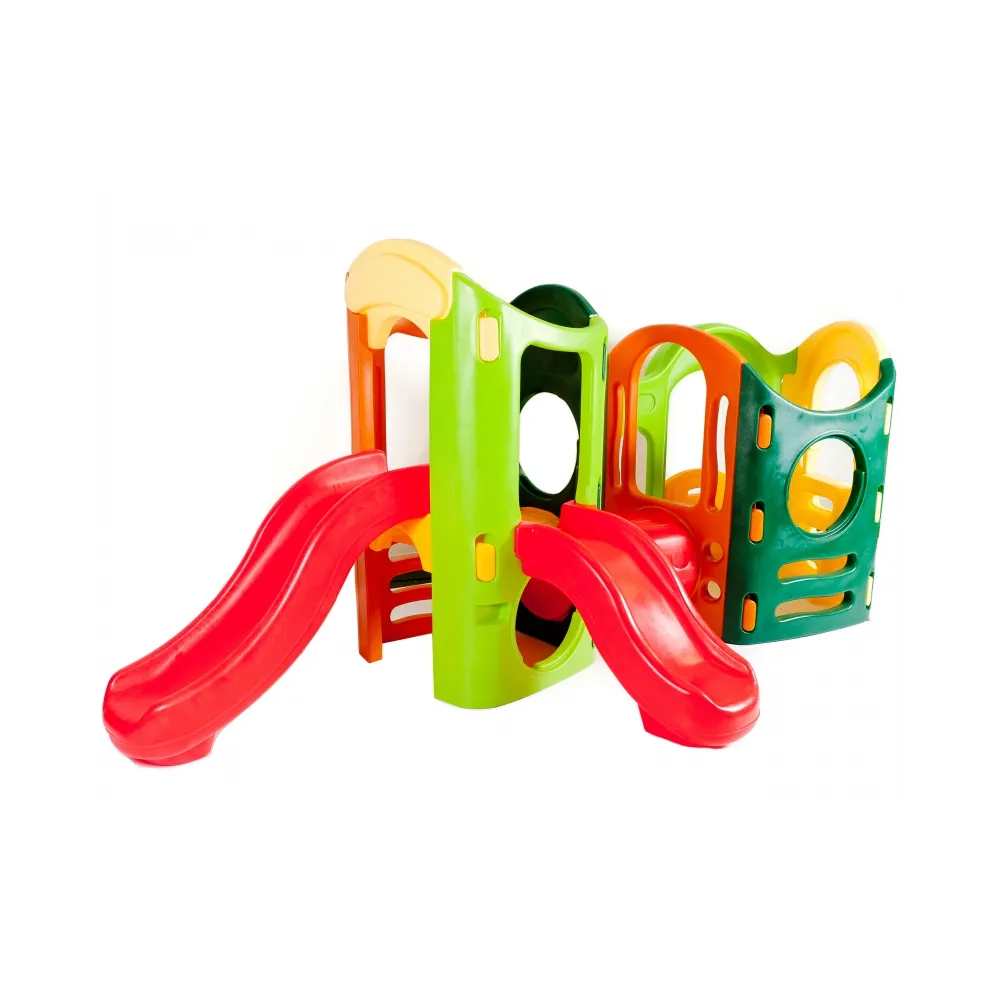 Pofalowana zjeżdżalnia na placu zabaw Little Tikes