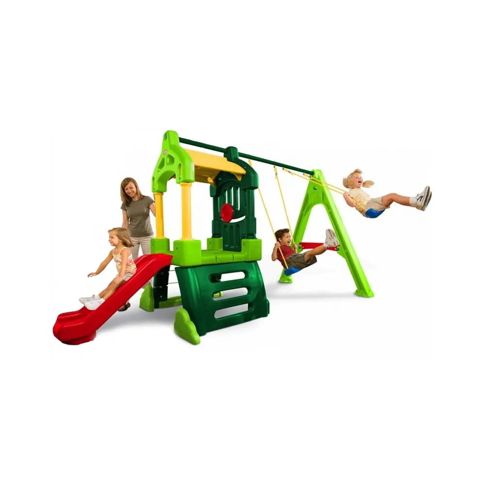Little Tikes Plac Zabaw Clubhouse Zjeżdżalnia Huśtawka