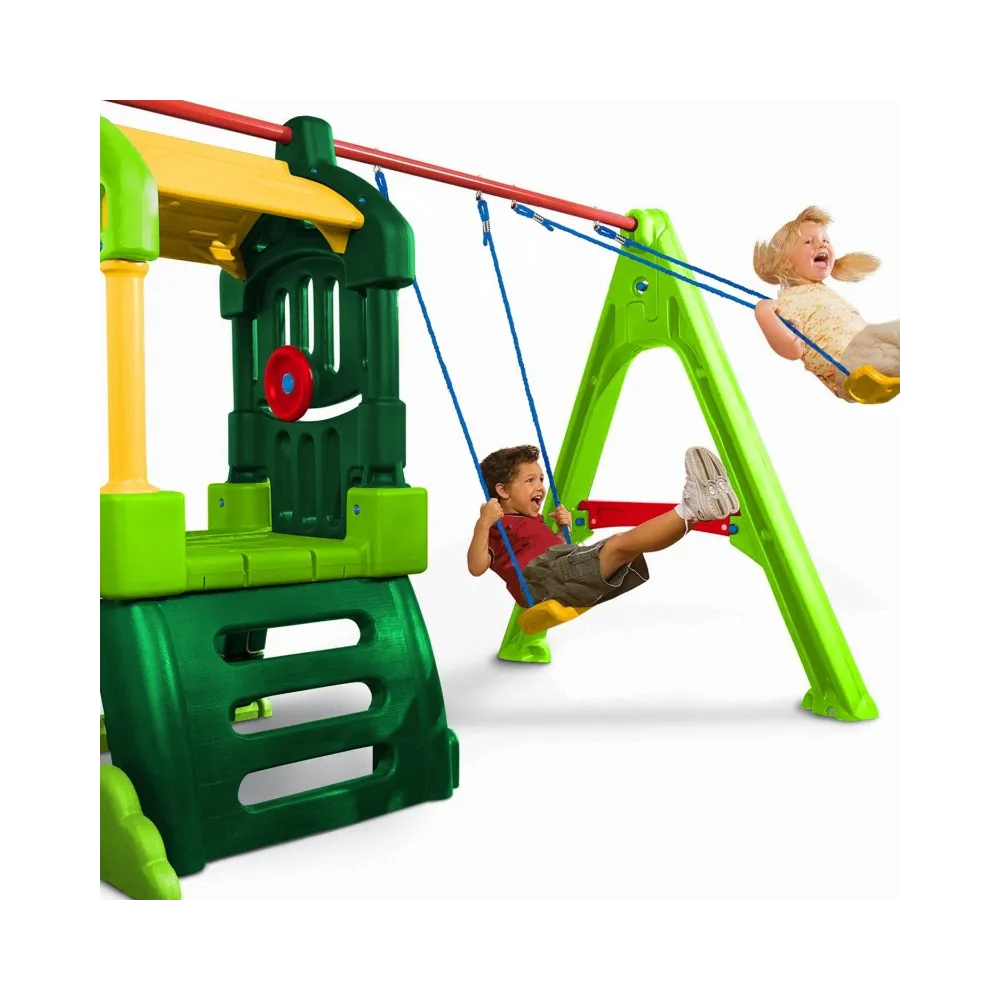 Little Tikes Plac Zabaw Clubhouse Zjeżdżalnia Huśtawka