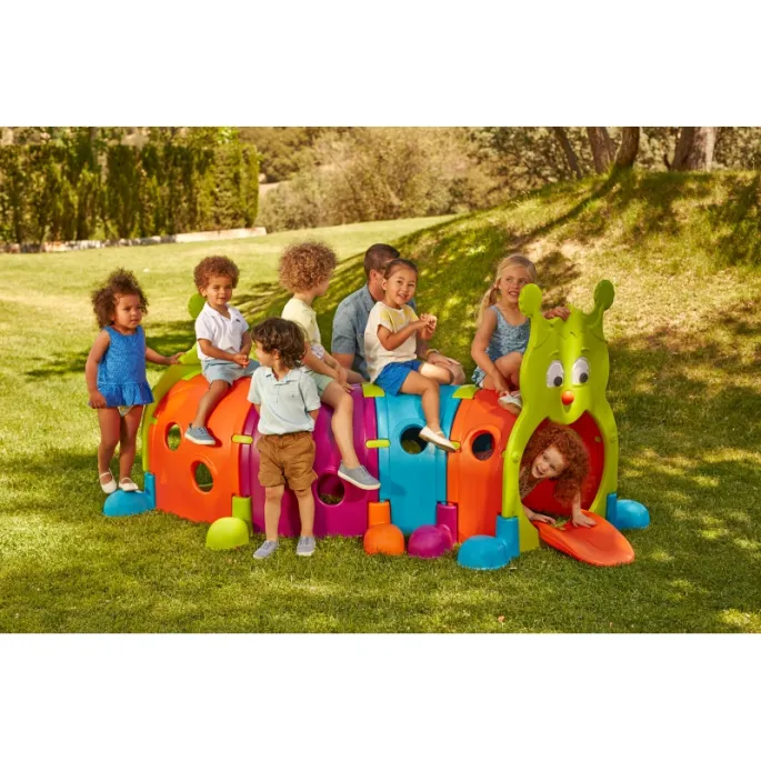 Tunel gąsienica FEBER z powłoką UV, odporny na słońce