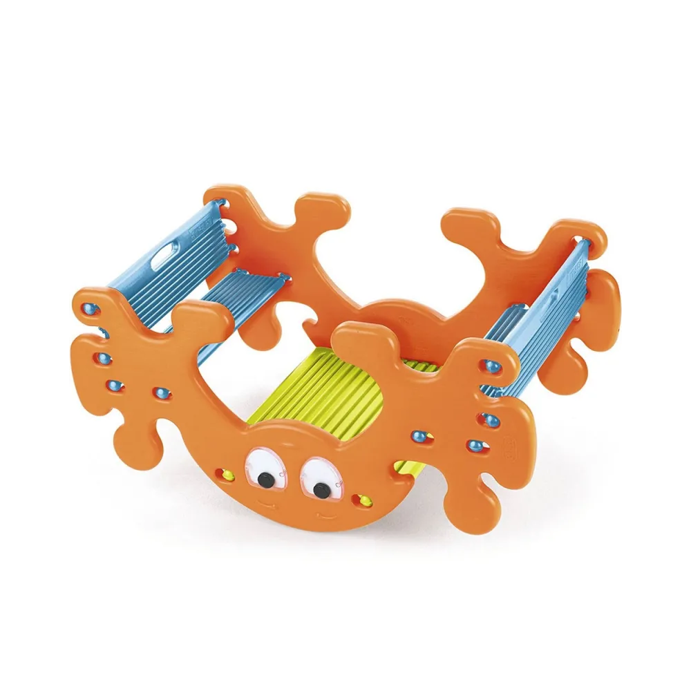 Kolorowy bujak z ruchomymi oczami