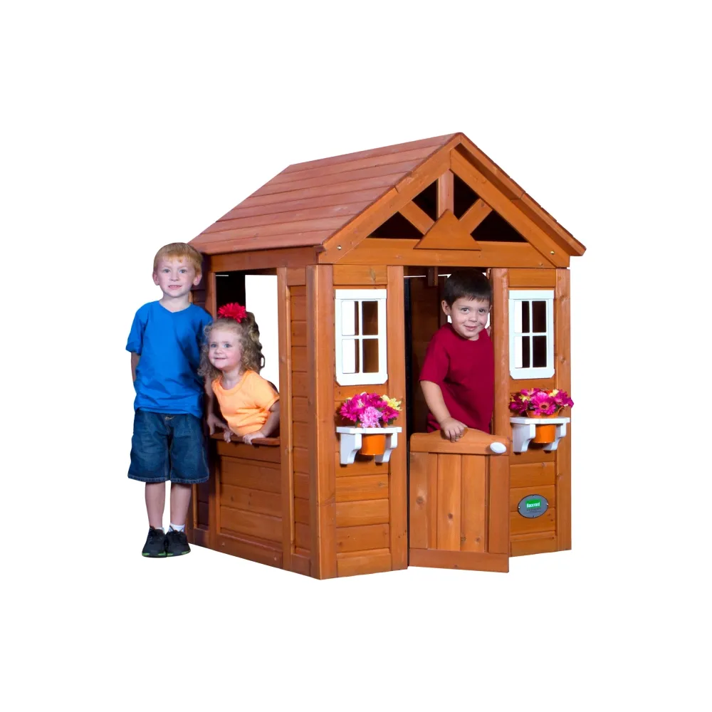 BACKYARD DISCOVERY Drewniany Domek Ogrodowy dla Dzieci Timberlake