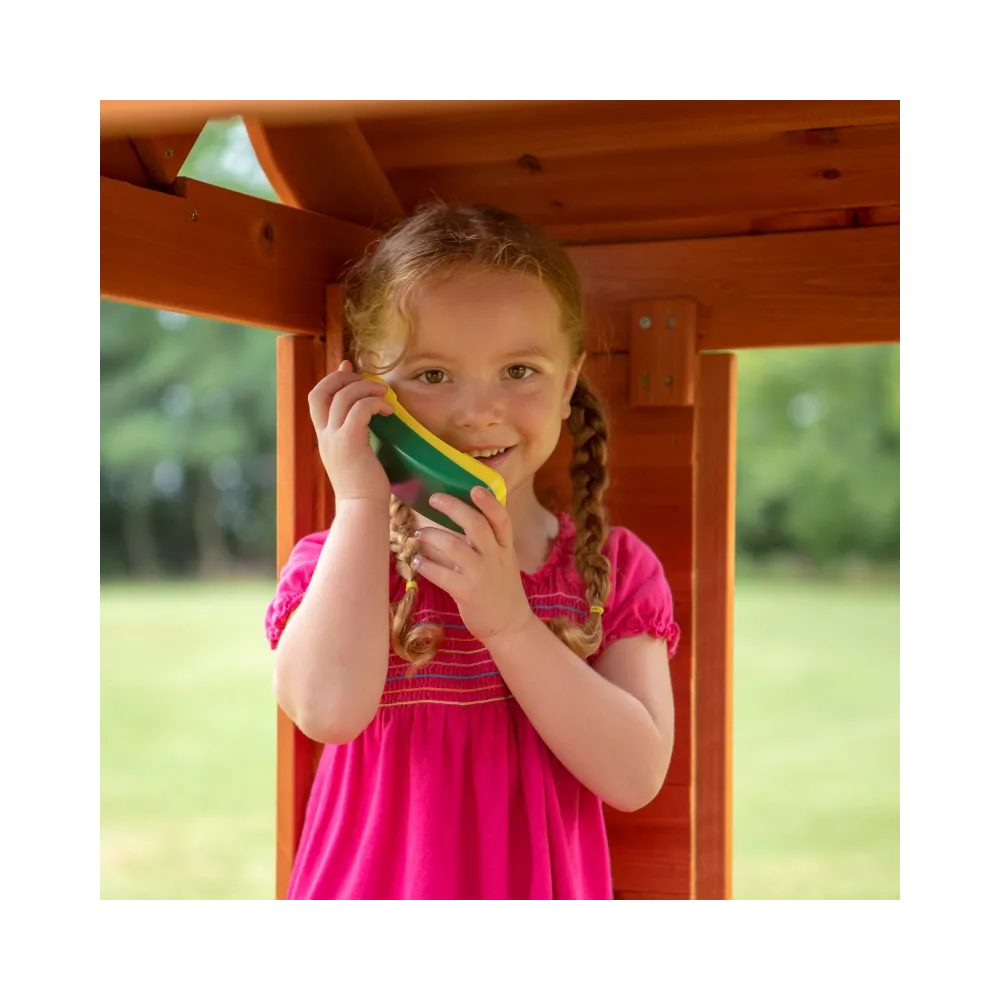 BACKYARD DISCOVERY Drewniany Domek Ogrodowy dla Dzieci Timberlake