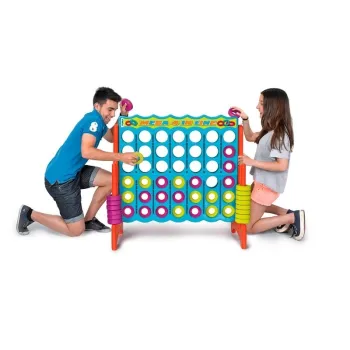 Plansza gry logicznej Feber ustawiona na świeżym powietrzu