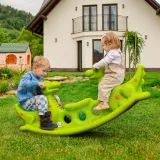 WOOPIE Bujak Wieloosobowy Dino Huśtawka Równoważna Jasno Zielony