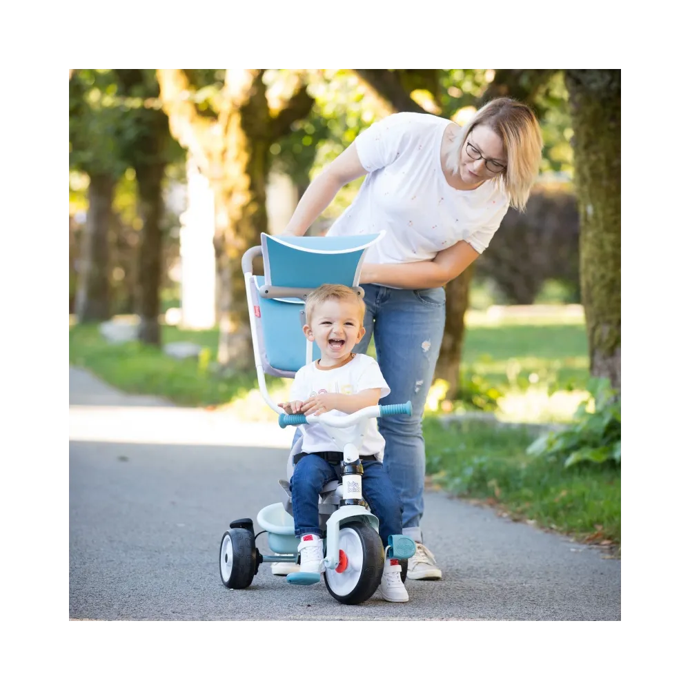 SMOBY Rowerek Trójkołowy Baby Balade plus Niebieski