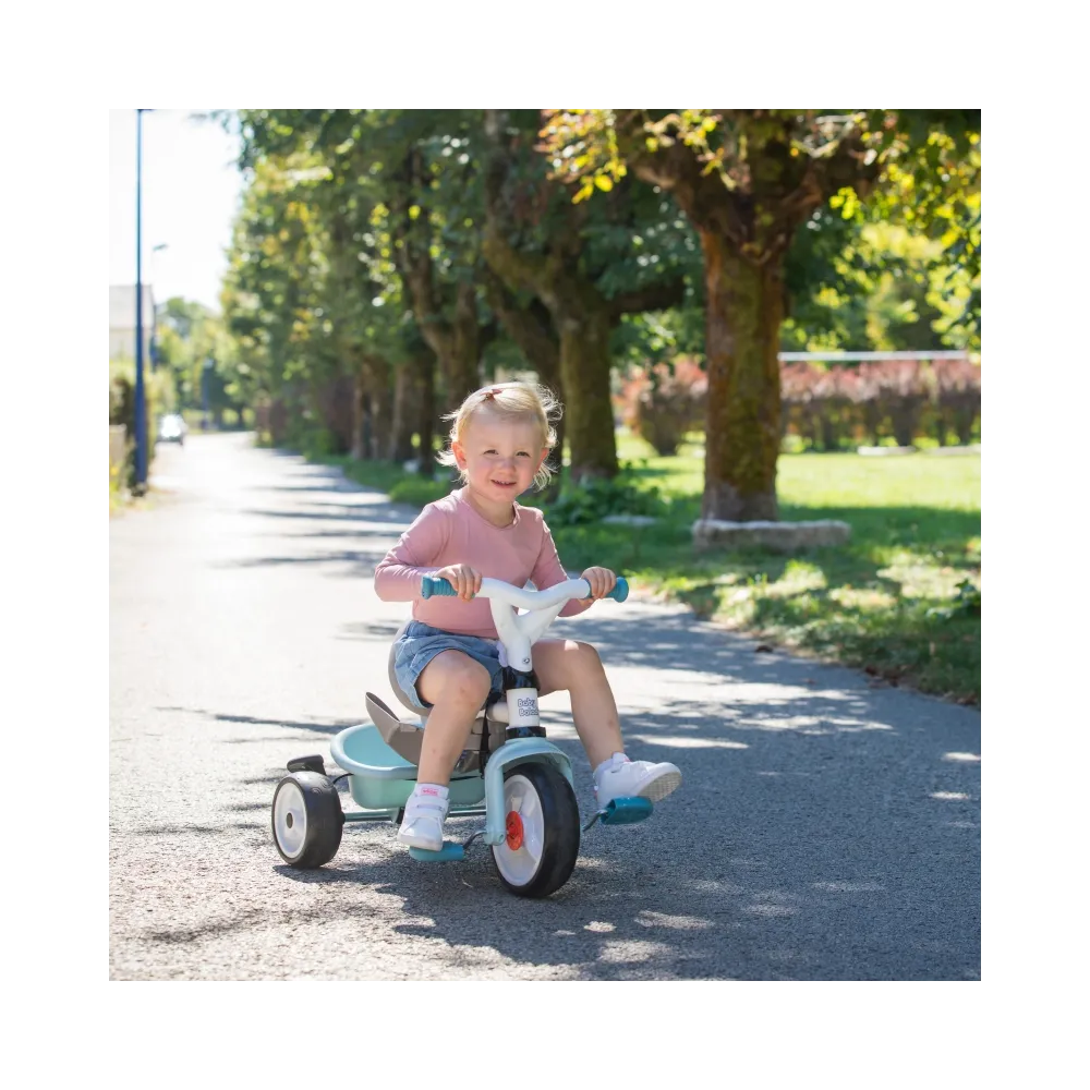 SMOBY Rowerek Trójkołowy Baby Balade plus Niebieski